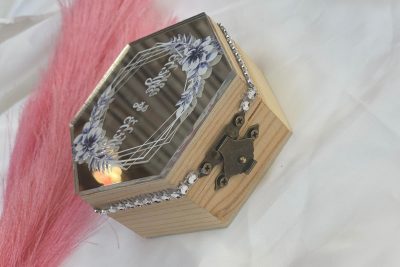 קופסאת טבעות בשילוב פרספקט מראה